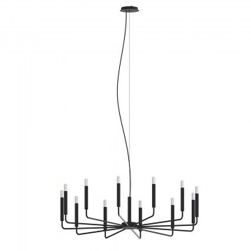 Ceiling Light Orto B 11464 101.5x170 10W Black Nowodvorski