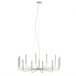 Φωτιστικό Οροφής Orto B 11465 103x170cm 10W 12xE14 Grey Nowodvorski GREY