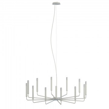 Φωτιστικό Οροφής Orto B 11465 103x170cm 10W 12xE14 Grey Nowodvorski