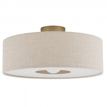 Ceiling Light - Ceiling Lamp Santana M 11651 50x24.2 25W Cream-Gold Nowodvorski