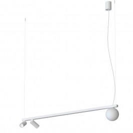 Φωτιστικό Οροφής Fourty 11445 12-16.5x101-107x160cm 10W White Nowodvorski WHITE
