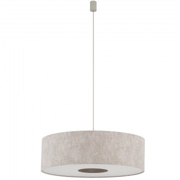 Φωτιστικό Οροφής Cedro L 11666 65x130cm 25W 1xE27 Beige-Grey Nowodvorski