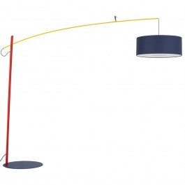 Φωτιστικό Δαπέδου Poise B 11430 65-220x255x230cm 25W 1xE27 Blue-Red Nowodvorski BLUE-RED
