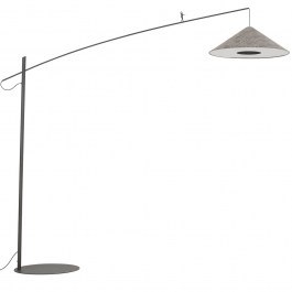 Floor Lamp Poise A 11767 72-203x260x240 25W Grey Nowodvorski GREY