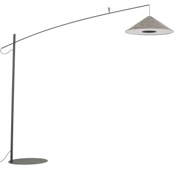 Floor Lamp Poise A 11767 72-203x260x240 25W Grey Nowodvorski