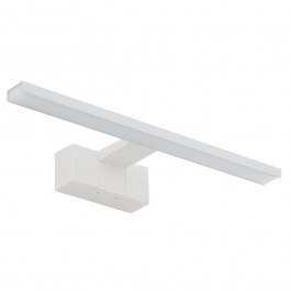Φωτιστικό Μπάνιου Επιτοίχιο Cezanne S 10672 40x5.1cm 8W 3000K 600lm Led White Nowodvorski WHITE