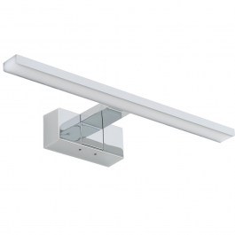Φωτιστικό Μπάνιου Επιτοίχιο Cezanne S 10680 40x5.1cm 8W 4000K 650lm Led Chrome Nowodvorski CHROME