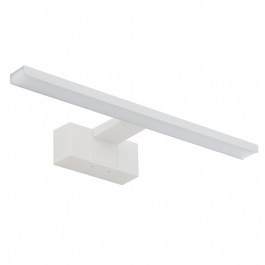 Φωτιστικό Μπάνιου Επιτοίχιο Cezanne S 10683 40x5.1cm 8W 4000K 650lm Led White Nowodvorski WHITE