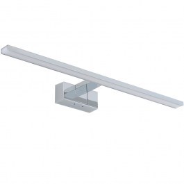 Φωτιστικό Μπάνιου Επιτοίχιο Cezanne M 10666 60x5.1cm 12W 3000K 900lm Led Chrome Nowodvorski CHROME