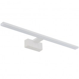 Φωτιστικό Μπάνιου Επιτοίχιο Cezanne M 10673 60x5.1cm 12W 3000K 900lm Led White Nowodvorski WHITE