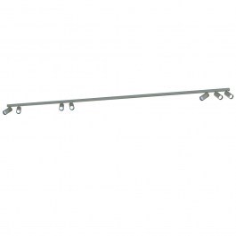 Φωτιστικό Οροφής - Σποτ Fourty 11470 4-16.5x200-212x6.5-11.5cm 7xGU10 10W Grey Nowodvorski GREY