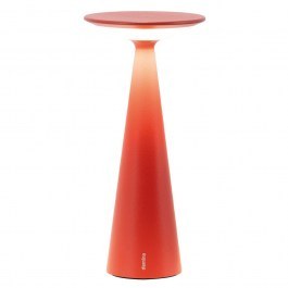 Rechargeable Table Lamp Damina LD1600F3 Φ9x19,3cm 1,8W LED 2200/2700/3000K 164/171/185Lm Red Mat Zafferano RED