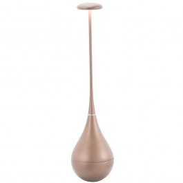 Rechargeable Table Lamp Dondolina LD1110W3 Φ9x37,6cm 2,2W LED 2200/2700/3000K 224/280/308Lm Bronze Mat Zafferano BRONZE