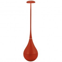 Rechargeable Table Lamp Dondolina LD1110F3 Φ9x37,6cm 2,2W LED 2200/2700/3000K 224/280/308Lm Red Mat Zafferano RED