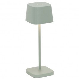 Rechargeable Table Lamp Ofelia Micro LD1880G3 6,7x6,7x20cm 2,2W LED 2200/2700/3000K 183/195/216Lm Sage Green Zafferano SAGE GREEN