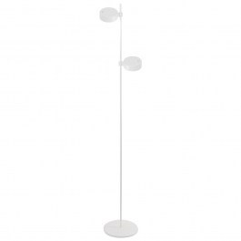 Φωτιστικό Δαπέδου Επαναφορτιζόμενο Super O LD1155B3 2L Φ25x160cm 2x3,5W Led 2700/3150/4000K 2x287/331/336Lm White Mat Zafferano WHITE