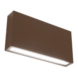 Φωτιστικό Τοίχου - Απλίκα Madrid MADRID24CK LED 2x12W 1600lm 3000/4000/5000K 26x3x9,1cm Corten Bot Lighting CORTEN