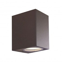 Φωτιστικό Τοίχου - Απλίκα Toledo1 GU10 Max 7W 7,8x6,8x10cm Corten Bot Lighting CORTEN