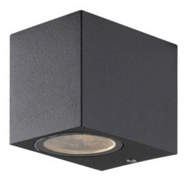 Φωτιστικό Τοίχου - Απλίκα Sund 4118745 IP44 GU10 Max 11W 8x6,8x9,3cm Anthracite Bot Lighting ANTHRACITE