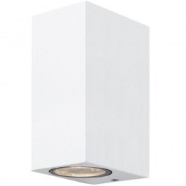 Φωτιστικό Τοίχου - Απλίκα Sund Duo 4118742 IP44 2xGU10 Max 2x11W 6,8x15x9,3cm White Bot Lighting WHITE
