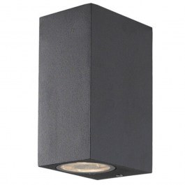 Φωτιστικό Τοίχου - Απλίκα Sund Duo 4118746 IP44 2xGU10 Max 2x11W 6,8x15x9,3cm Anthracite Bot Lighting ANTHRACITE