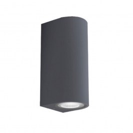 Φωτιστικό Τοίχου - Απλίκα Cordova 2 2xGU10 Max 2x7W 16x6,8x7,8cm Anthracite Bot Lighting ANTHRACITE