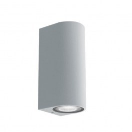 Φωτιστικό Τοίχου - Απλίκα Cordova 2 2xGU10 Max 2x7W 16x6,8x7,8cm Light Grey Bot Lighting LIGHT GREY