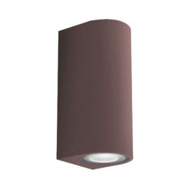Φωτιστικό Τοίχου - Απλίκα Cordova 2 2xGU10 Max 2x7W 16x6,8x7,8cm Corten Bot Lighting CORTEN