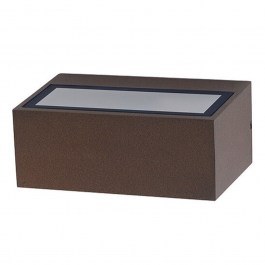 Φωτιστικό Τοίχου - Απλίκα Valencia2 VALENCIA2E27C E27 Max 20W 17x7x11,5cm Corten Bot Lighting CORTEN