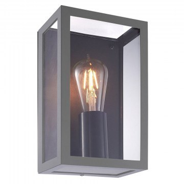 Wall Light - Sconce Leon LEON1E27 E27 Max 60W 15x10x26cm Anthracite Bot Lighting