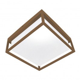 Φωτιστικό Οροφής - Πλαφονιέρα Leon2 LEON2E27C 2xE27 Max 20W 25x10x25cm Corten Bot Lighting CORTEN