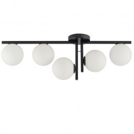 Ceiling Light Andy 5 33287 5xG9 12W 14x82x28cm Black Sigma Lighting BLACK