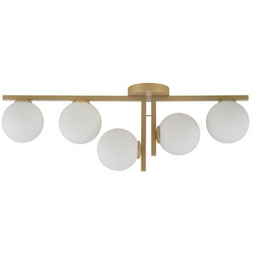 Ceiling Light Andy 5 33339 5xG9 12W 14x82x28cm Gold-Beige Sigma Lighting