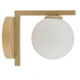 Φωτιστικό Τοίχου - Απλίκα Andy 33342 1xG9 12W 14x19x23cm Gold-Beige Sigma Lighting GOLD-BEIGE