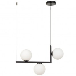 Pendant Light Andy 3 33609 3xG9 12W 52x14x Max 115cm Black Sigma Lighting BLACK