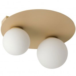 Ceiling Light Argon 2 Round 33268 2xG9 12W Φ33x19cm Gold-Beige Sigma Lighting GOLD-BEIGE