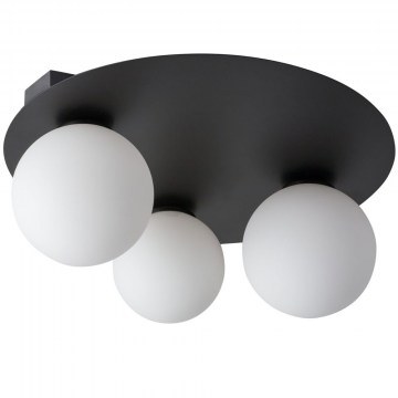 Ceiling Light Argon 3 Round 33270 3xG9 12W Φ40x19cm Black Sigma Lighting