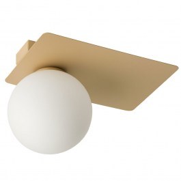 Ceiling Light Argon 1 Rectangular 1xG9 12W 33274 17x25x19cm Gold-Beige Sigma Lighting GOLD-BEIGE