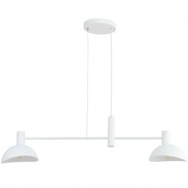 Pendant Light Artis 2 40526 2xE14 Max 40W 90x18x Max 70cm White Sigma Lighting WHITE