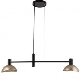 Pendant Light Artis 2 40566 2xE14 Max 40W 90x18x Max 70cm Black-Gold Sigma Lighting BLACK-GOLD