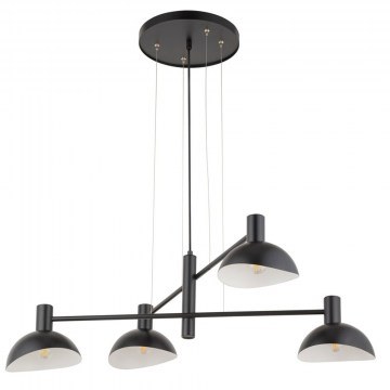 Φωτιστικό Οροφής Κρεμαστό Artis 4 40529 4xE14 Max 40W 90x55x Max 70cm Black Sigma Lighting