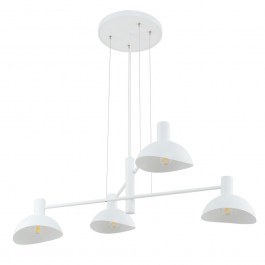 Pendant Light Artis 4 40530 4xE14 Max 40W 90x55x Max 70cm White Sigma Lighting WHITE