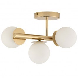 Ceiling Light Avola 3 40798 3xG9 12W 24x23x30cm Gold-White Sigma Lighting GOLD-WHITE