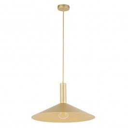 Pendant Light Capri S 41006 1xE27 15W D50x125cm Gold Sigma Lighting GOLD