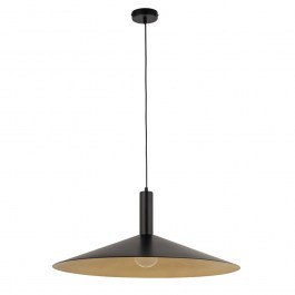 Pendant Light Capri M 41011 1xE27 15W D70x120cm Black-Gold Sigma Lighting BLACK-GOLD