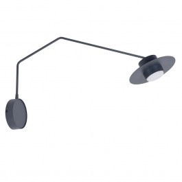 Φωτιστικό Τοίχου - Απλίκα Charlie 41303 1xGX53 12W 80x20x40cm Graphite Sigma Lighting GRAPHITE