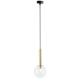 Pendant Light Daisy 1 40757 1xG9 12W D14x120cm Gold-Clear Sigma Lighting GOLD-CLEAR