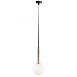 Pendant Light Daisy 1 40769 1xG9 12W D14x120cm Gold-White Sigma Lighting GOLD-WHITE