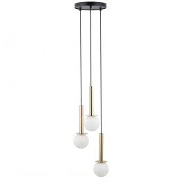 Pendant Light Daisy 3 40770 3xG9 12W D27x115cm Gold-White Sigma Lighting GOLD-WHITE