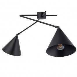 Ceiling Light Galaxy 2 40937 2xE27 15W 45x77x36cm Black Sigma Lighting BLACK